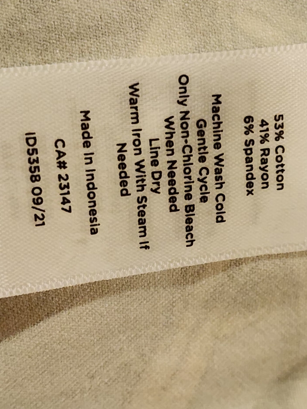 Talbots Neutral Taupe Cropped Ankle Pants